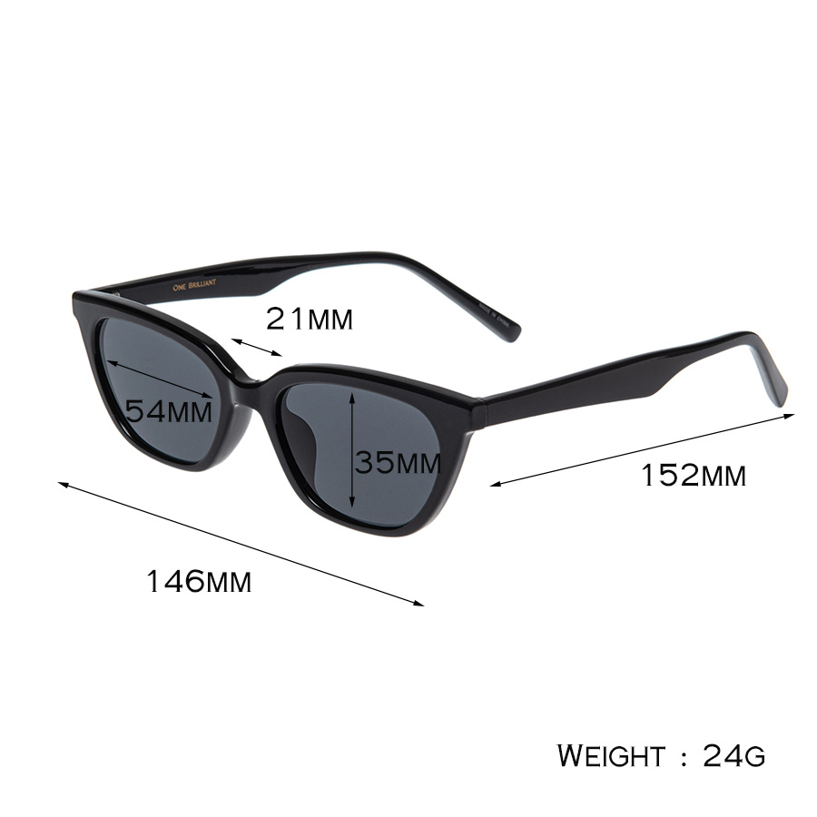 サングラス ^ONE BRILLIANT^ AcerOB340Black Yellow Acer-OB340-Black Yello Nellie Aviator Black-Gold Glasses | Zeelool Glasses