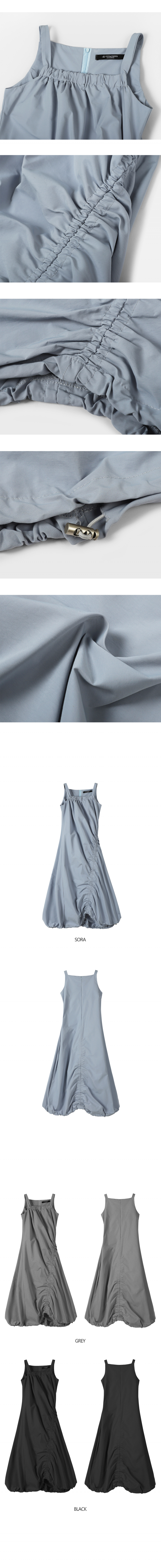 ★2024SS新作★AVANDRESS★shell wrinkle long onepiece Spring 2024 | Ellie Wilde - EW35089