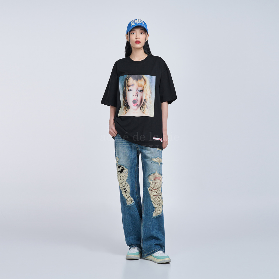 MUSINSA | acmé de la vie ADLV BABY FACE SHORT SLEEVE T-SHIRT