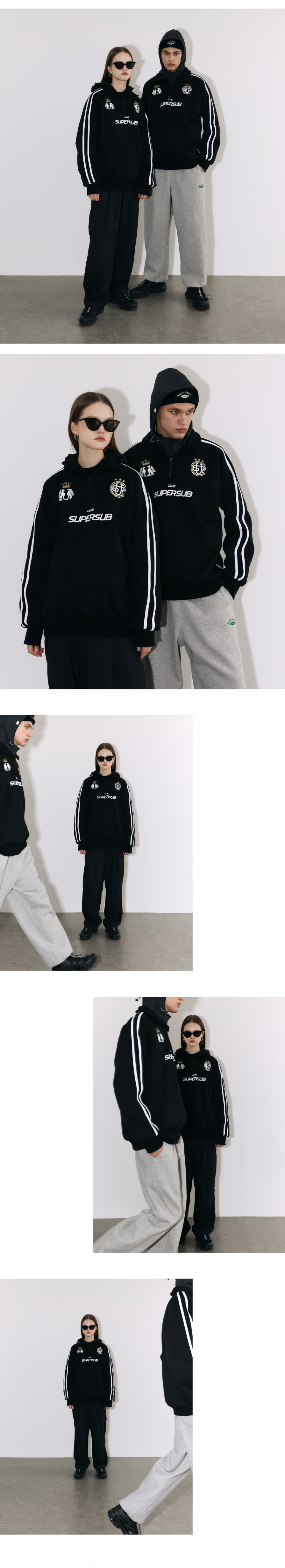 SUPERSUB☆CLUB REPLICA SWEAT SHIRT MUSINSA | SUPERSUB Club Replica Sweatshirt [Black]