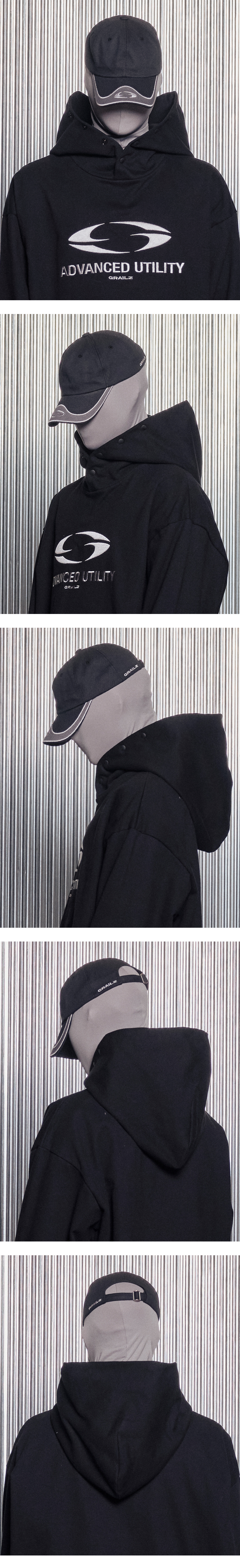 【GRAILZ】 STREAMLINE CAP / BLACK ★大人気 MUSINSA公式 | GRAILZ STREAMLINE CAP [BLACK]