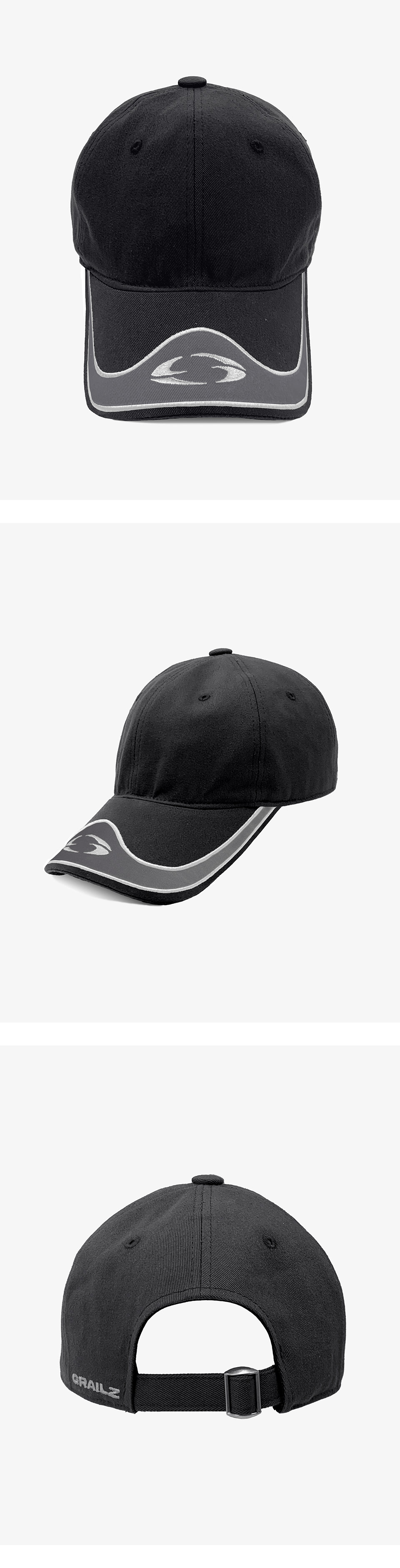【GRAILZ】STREAMLINE CAP [BLACK] GRAILZ Streamline Cap - Black | International Store