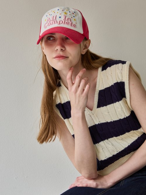 Stella Retro Ball Cap (Strawberry)