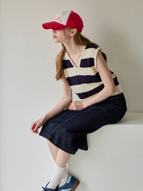 Stella Retro Ball Cap (Strawberry)