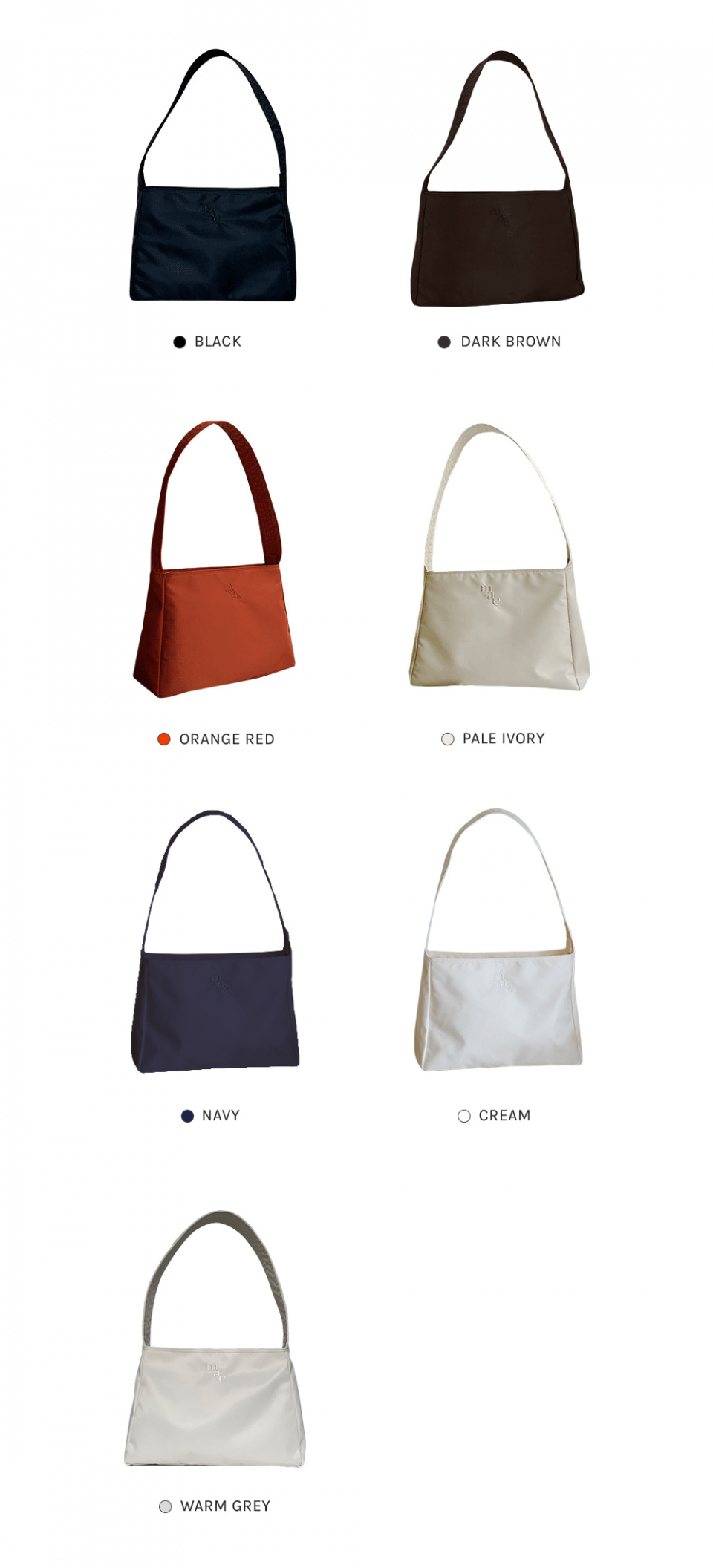 MUSINSA | MUCU AND EBONY Comfy Bag Comfy Bag Warm Gray