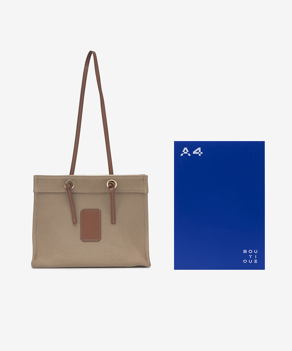 MUSINSA公式 | RUE DE VERNEUIL Françoise Shoulder Bag - Beige