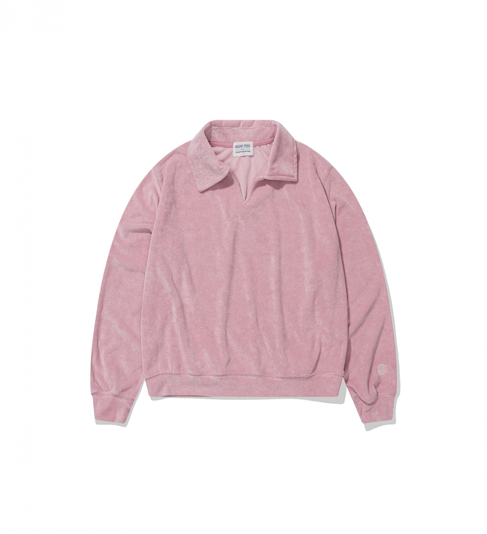 에이전트픽(AGENT PEEK) AGP 테리 폴로 셔츠(W) 핑크