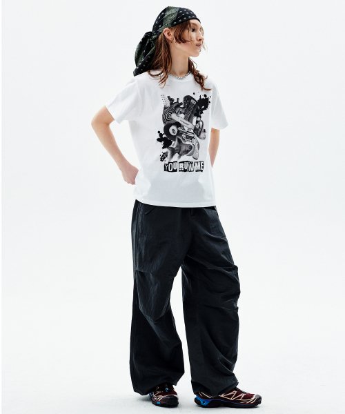 RUIN ME H/S TEE [WHITE]