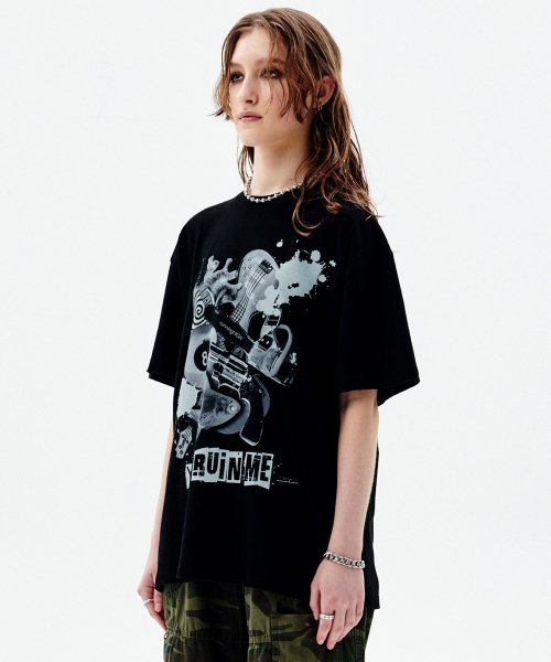 RUIN ME H/S TEE [BLACK]