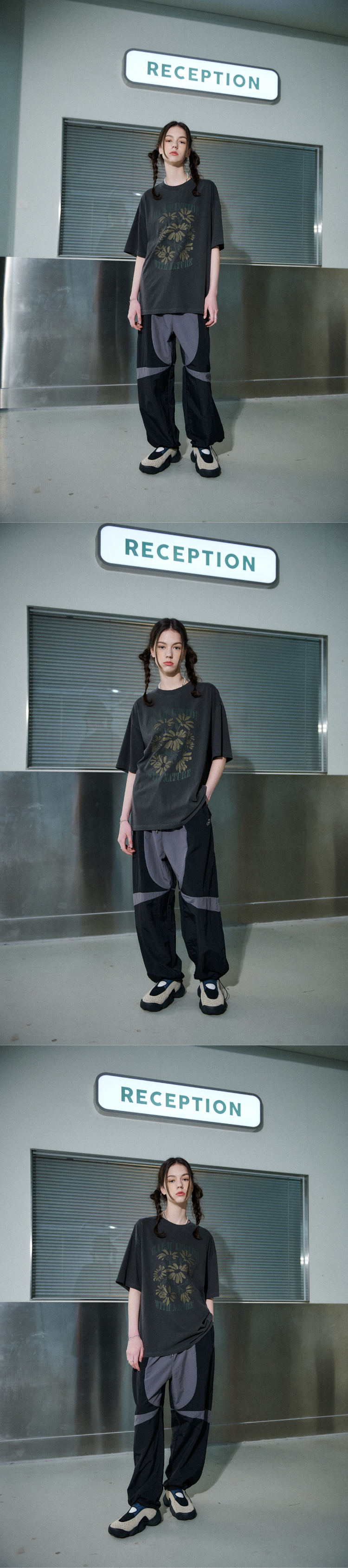 MUSINSA | CPGN STUDIO Crescent Balloon Jogger Pants Dark Black