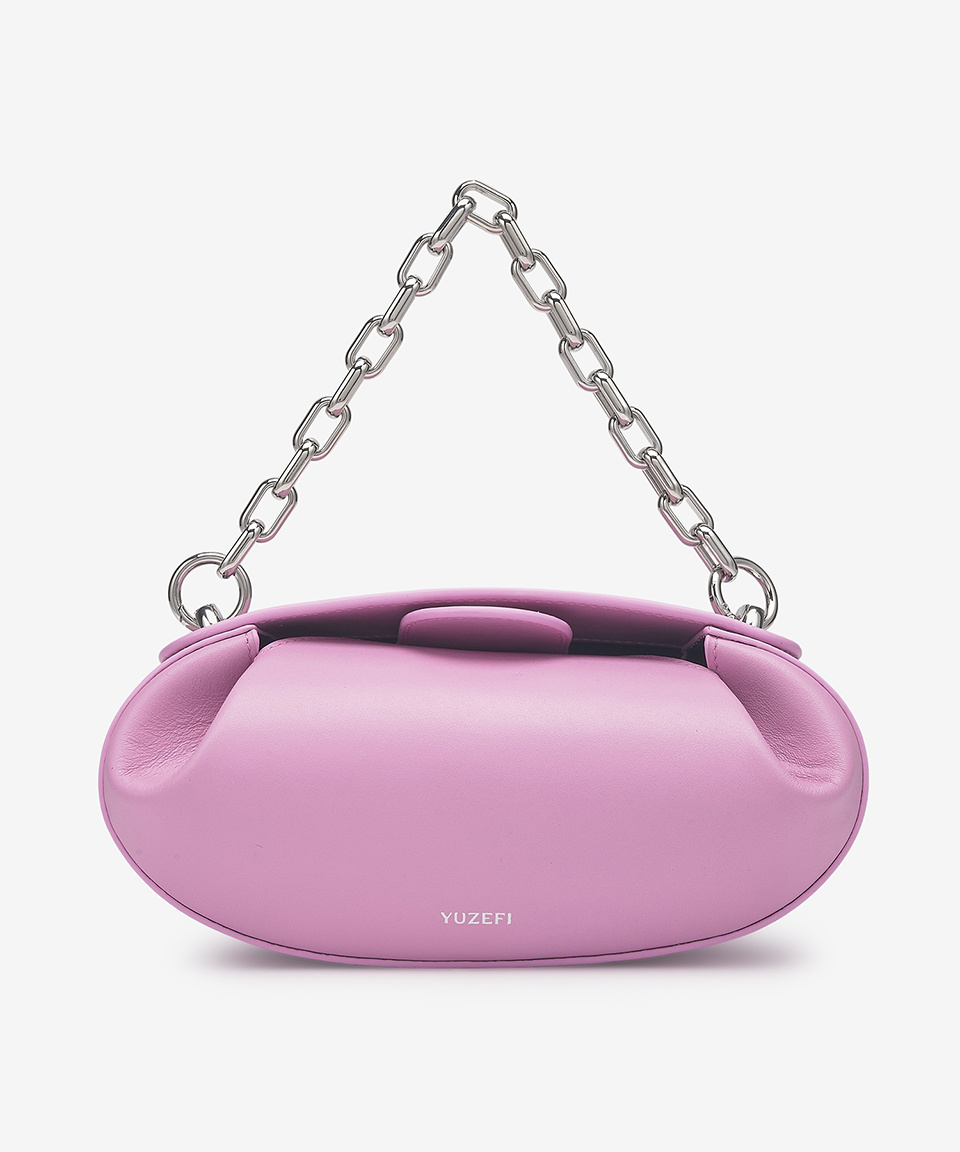 MUSINSA | YUZEFI Dinner Roll Shoulder Bag - Lemonade