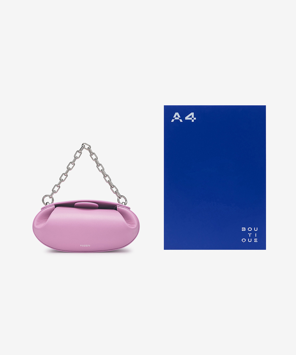 MUSINSA | YUZEFI Dinner Roll Shoulder Bag - Lemonade