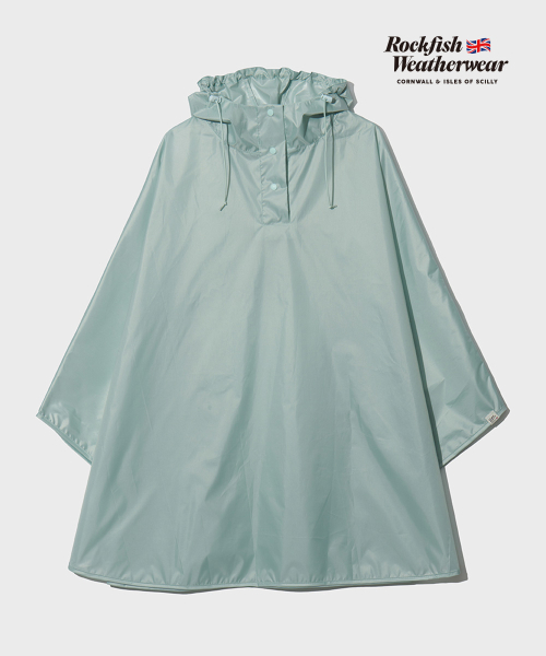 PACKABLE RAIN PONCHO - 5color