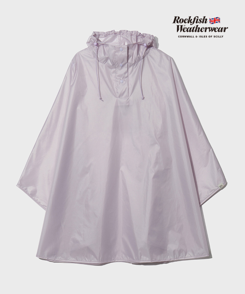 PACKABLE RAIN PONCHO - 5color