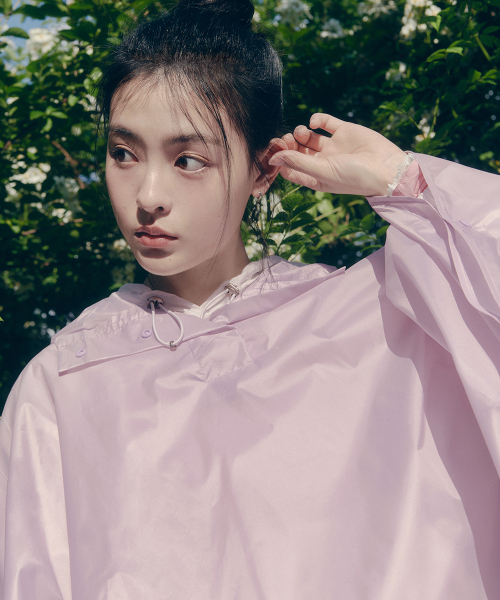 PACKABLE RAIN PONCHO - 5color