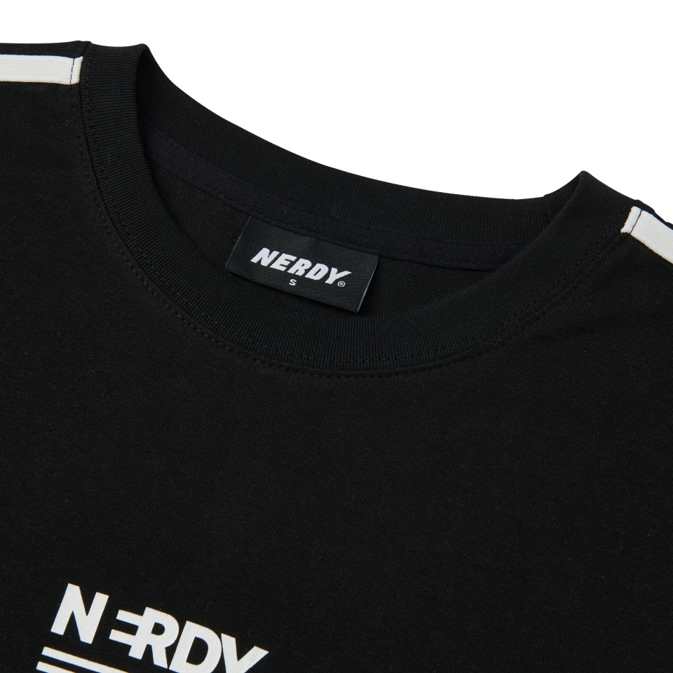 [ NERDY ]★韓国人気★2-LINE LOGO LONG SLEEVE T-SHIRT MUSINSA | NERDY 2-LINE Logo Long Sleeve T-Shirt Dark Purple