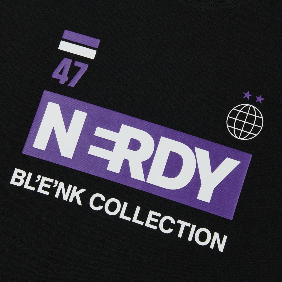 [ NERDY ]★韓国人気★FC JERSEY LONG SLEEVE T-SHIRT MUSINSA公式 | NERDY FC Jersey Long Sleeve T-Shirt Black