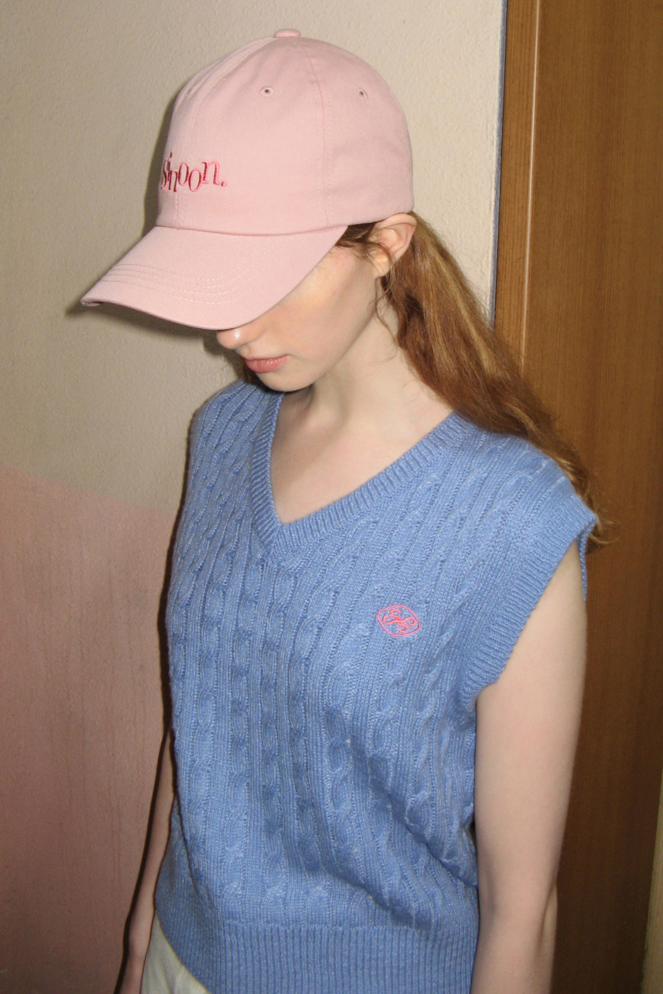 韓国人気ブランド　sinoon キャップ ピンク　国内即発送可 MUSINSA公式 | SINOON CLASSIC LOGO CAP (PINK)
