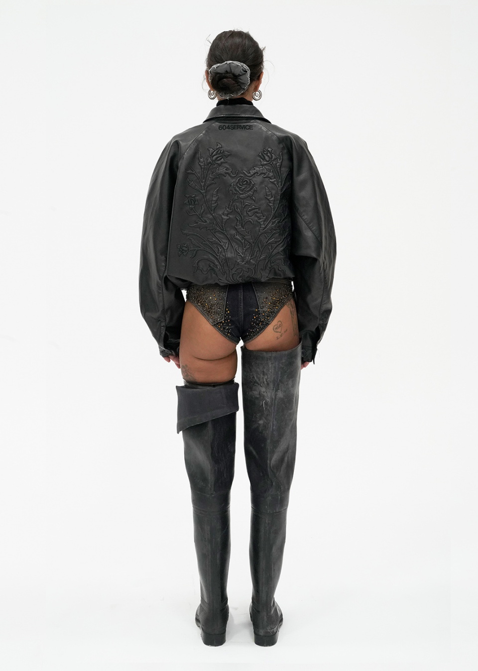 MILLO ARCHIVE ♥ Ribbed Leather Work Jacket /追跡付 シンプソン] レザージャケット RD M SLJ-0111（SiMPSON SLJ-5111