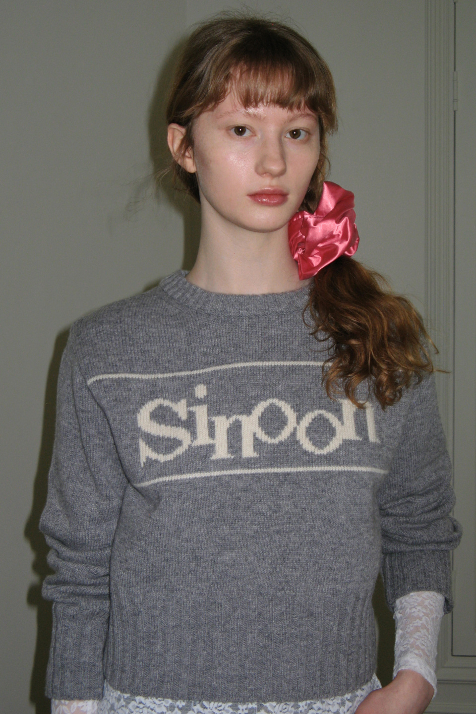 MUSINSA公式 | SINOON SINOON PULLOVER KNIT (GREY)
