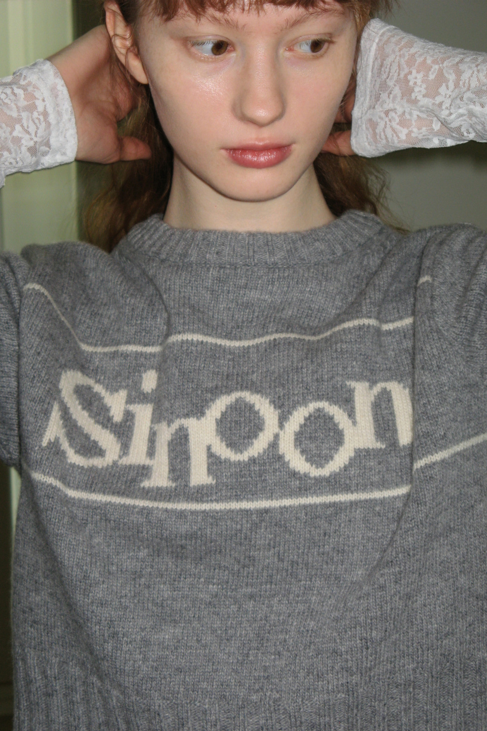 MUSINSA公式 | SINOON SINOON PULLOVER KNIT (GREY)