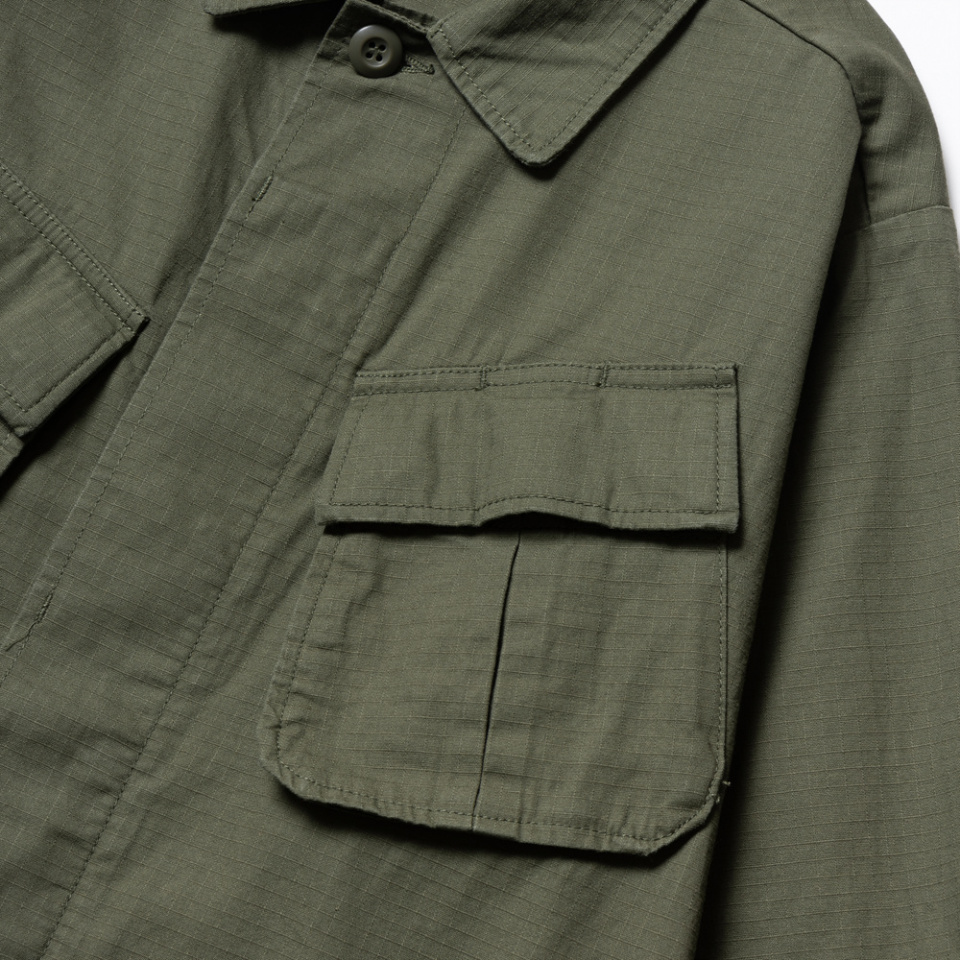 Jungle Fatigue Jacket - Olive 상세 이미지 5