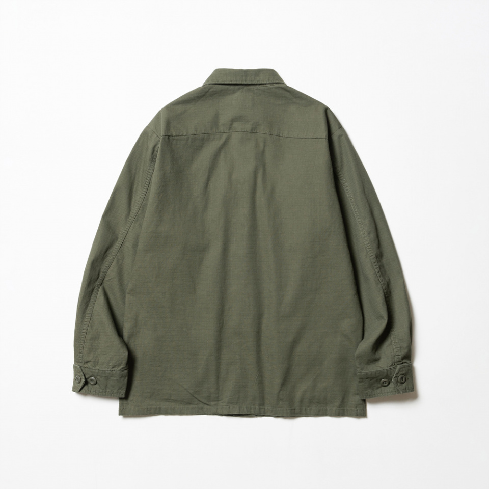 Jungle Fatigue Jacket - Olive 상세 이미지 8