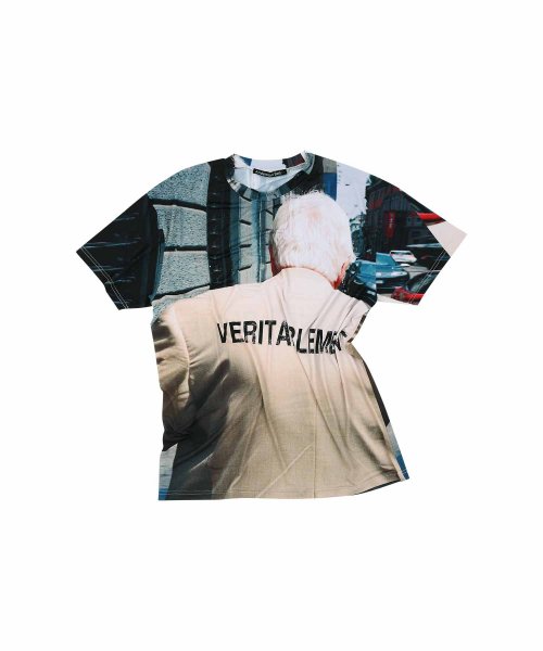 (ESSENTIAL) PHOTOGRAPHY T-SHIRT atb975m(BEIGE)