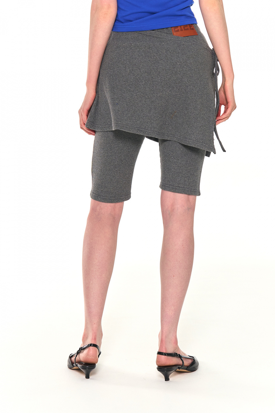 パンツ [ ZIZEMUSEUM] BIKER LAP SKIRT SHORTS (BLACK) BIKER LAP SKIRT SHORTS (BLACK) - ZIZEMUSEUM | 60% - Asian