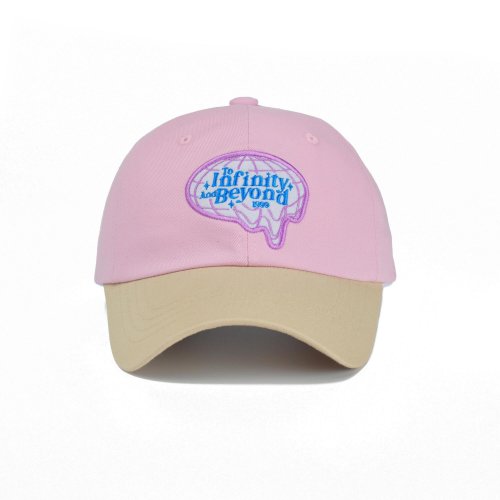 INFINITY EMBLEM BALL CAP PINK