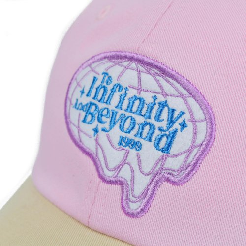 INFINITY EMBLEM BALL CAP PINK