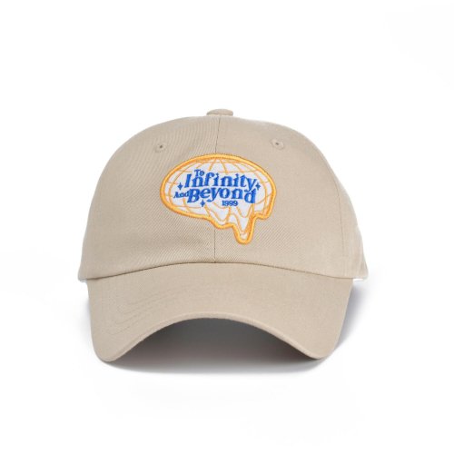 INFINITY EMBLEM BALL CAP BEIGE