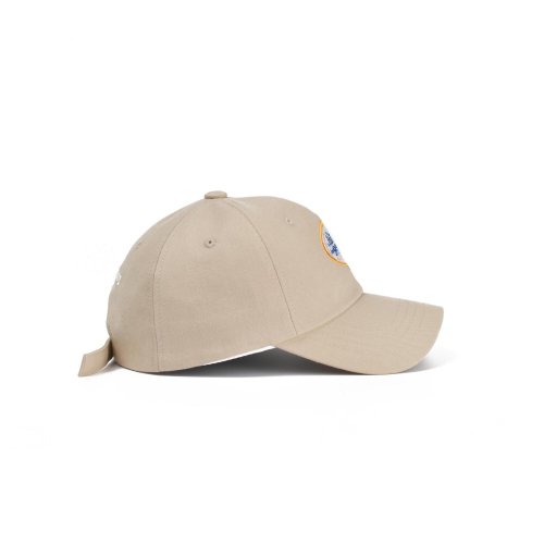 INFINITY EMBLEM BALL CAP BEIGE