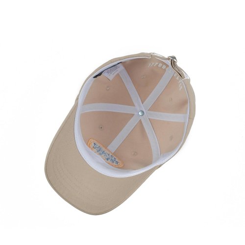 INFINITY EMBLEM BALL CAP BEIGE