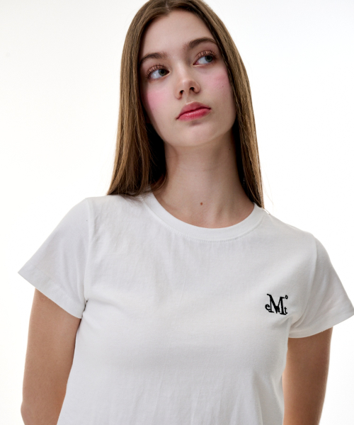 SMALL LOGO HALF T UNISEX (2Color)