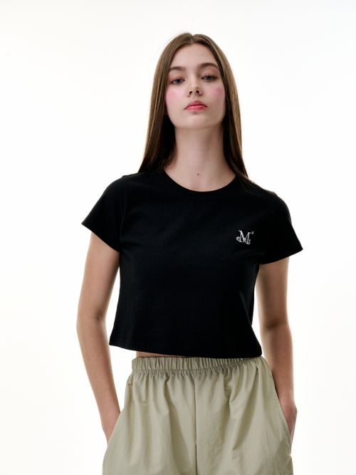 SMALL LOGO HALF T UNISEX (2Color)