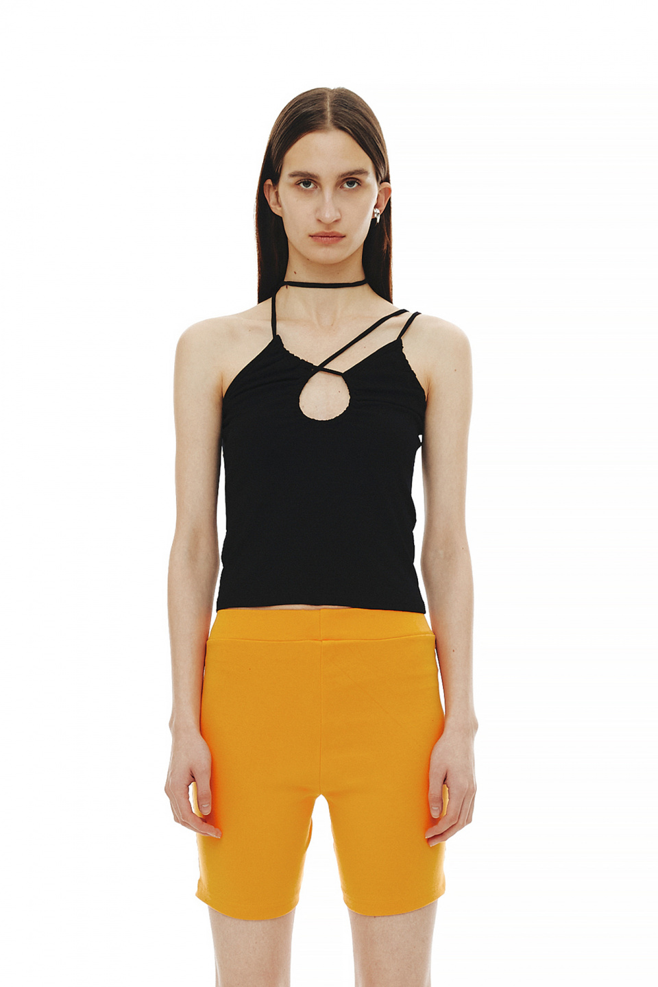 [CERRIC] DRAPE CROSS SLEEVELESS ☆送料込☆ MUSINSA | CERRIC DRAPE CROSS SLEEVELESS / BLACK