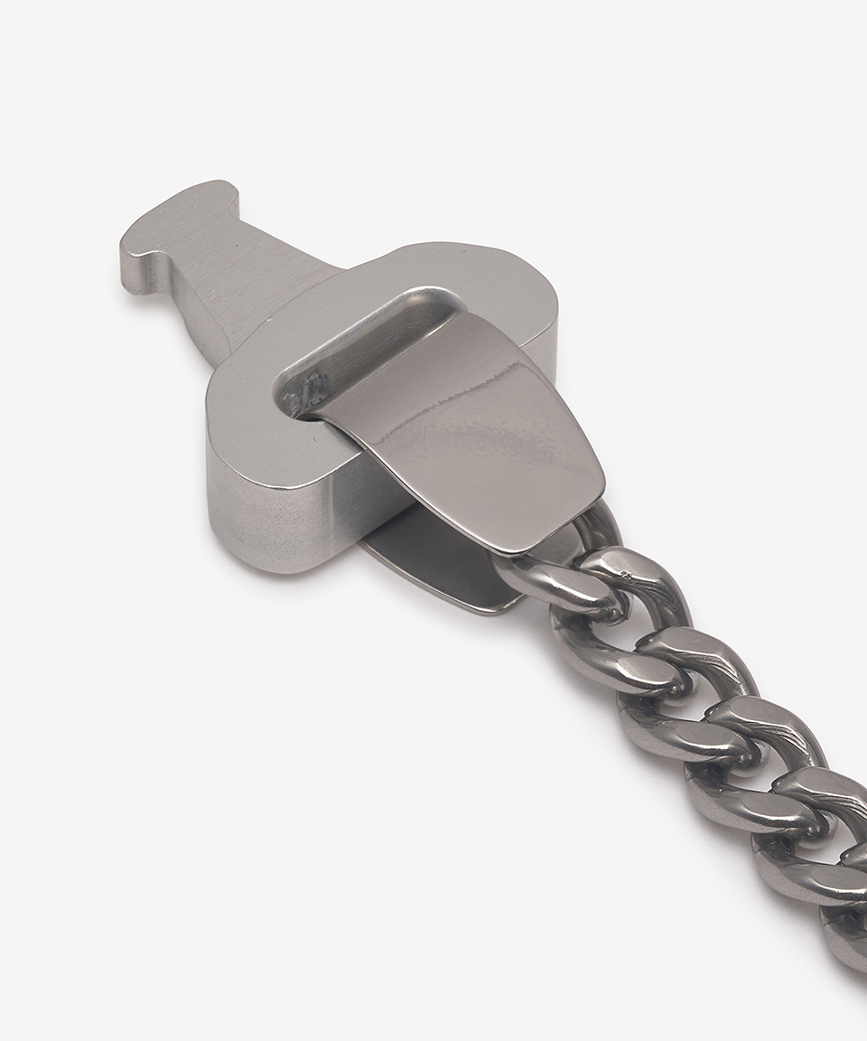 MUSINSA公式 | 1017 ALYX 9SM Metal Buckle Necklace - Silver