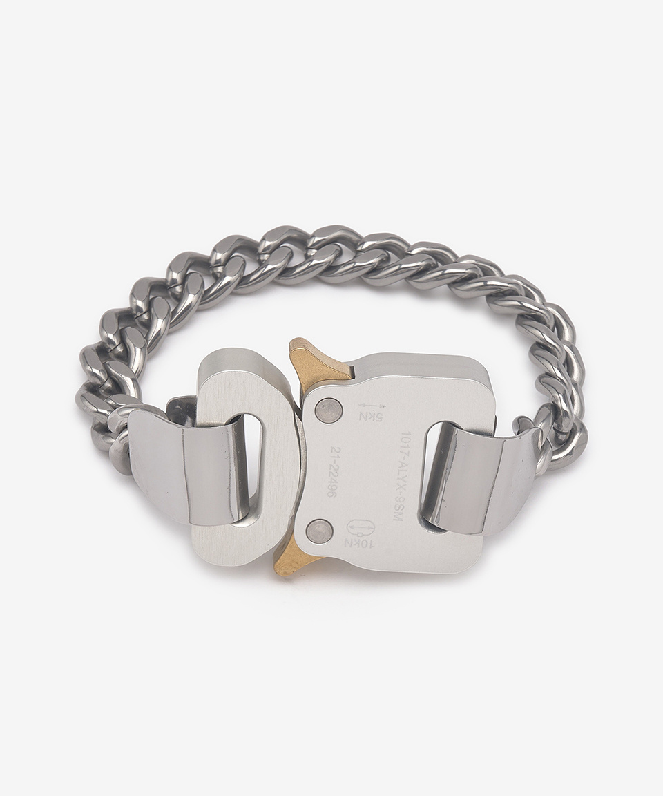 MUSINSA公式 | 1017 ALYX 9SM Metal Buckle Bracelet - Silver