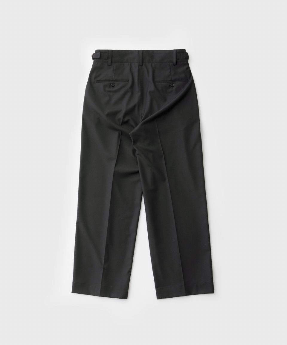 어나더 오피스(ANOTHER OFFICE) Santiago Slacks (Black) - 사이즈