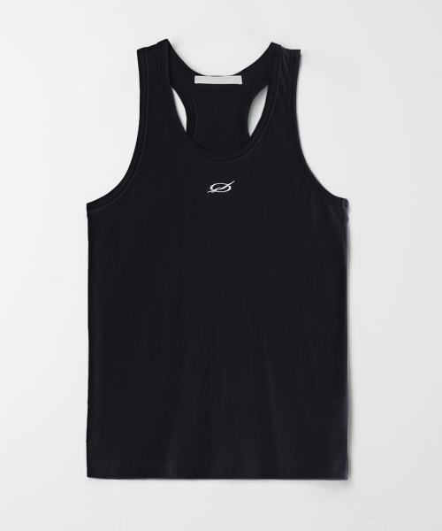 Basic curve sleeveless - Black