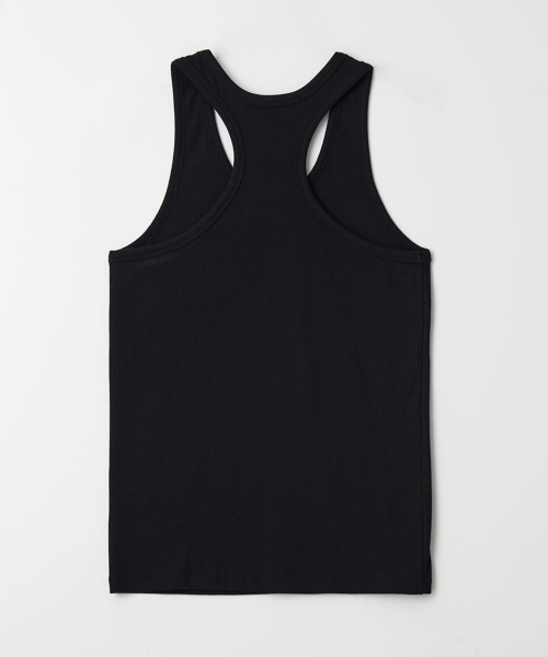 Basic curve sleeveless - Black
