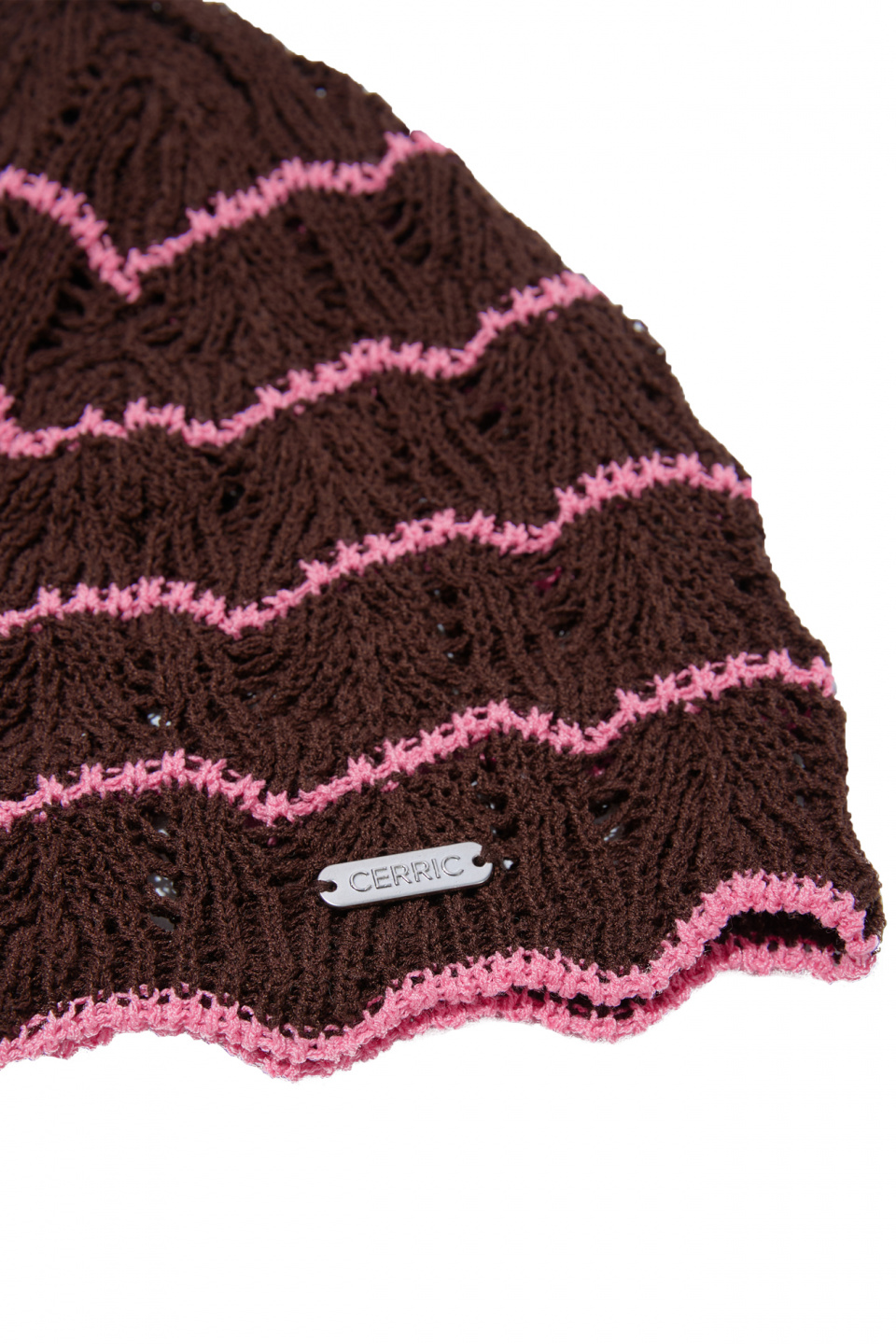 CERRIC WAVE PUNCHING BEANIE BROWN www.misforwomen.com