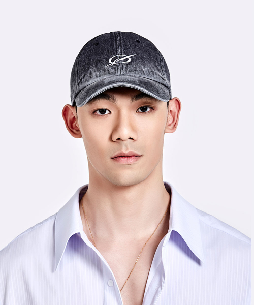 Denim Logo cap - Black