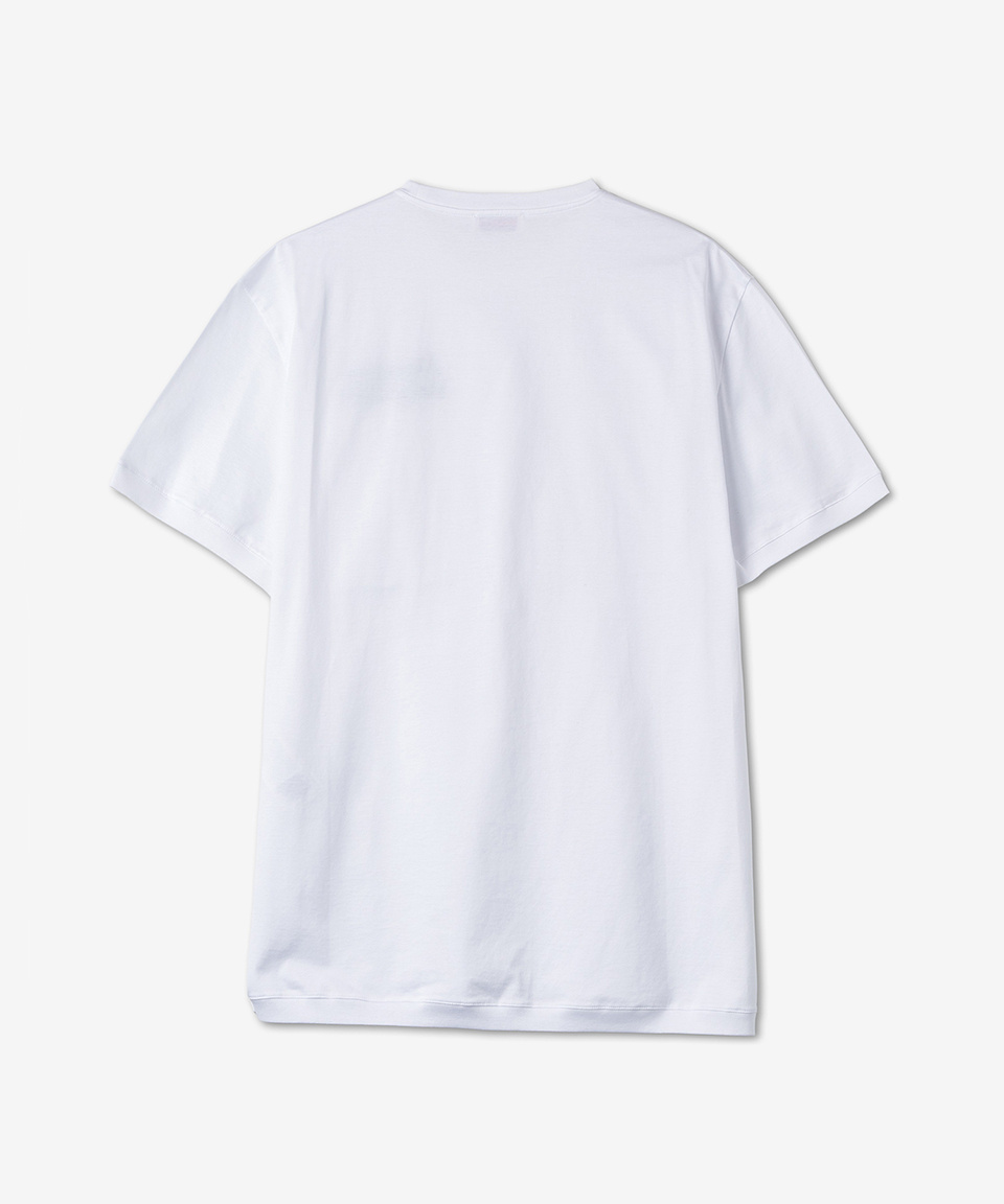MUSINSA | ALEXANDER McQUEEN Embroidery Logo Short Sleeve T