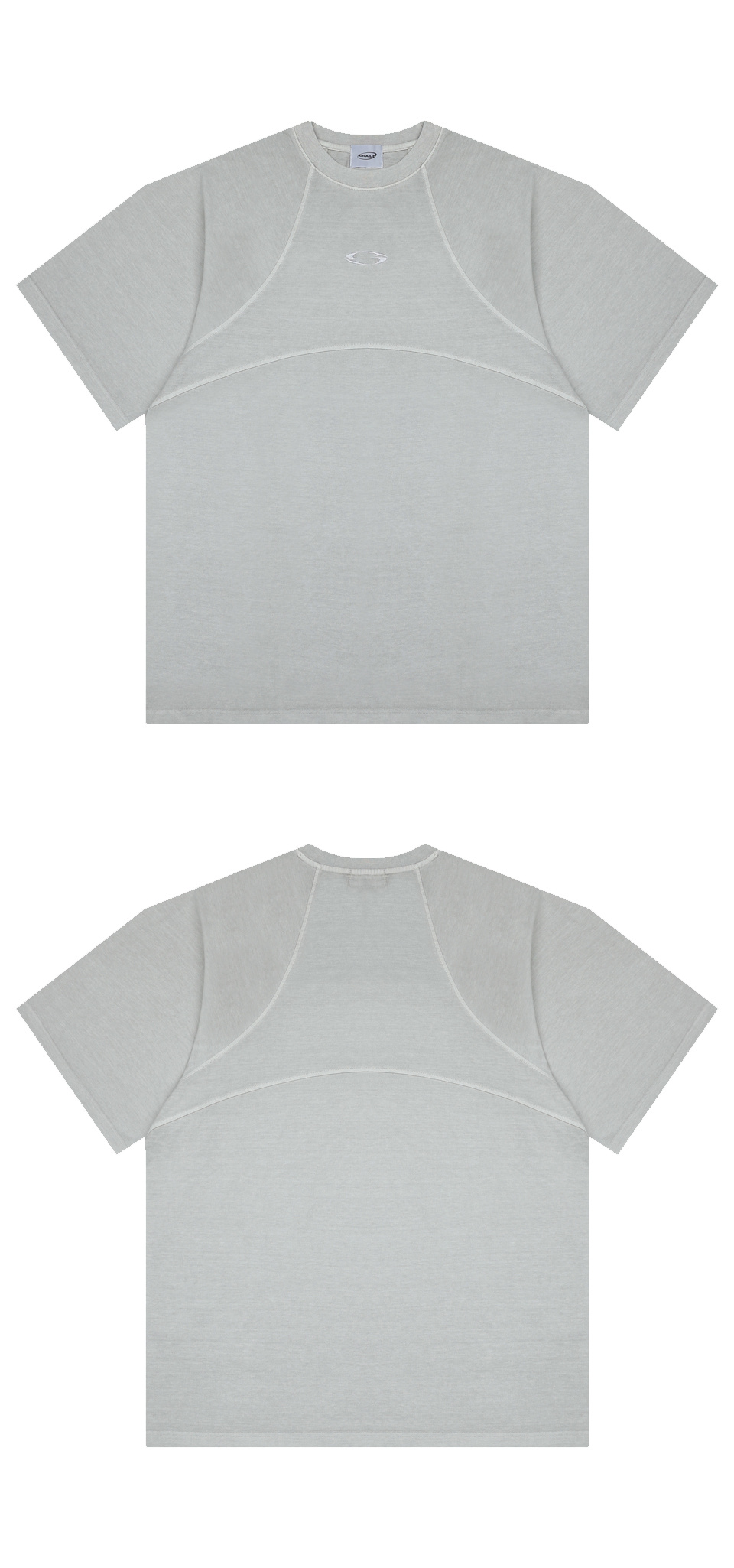 GRAILZ☆P.DYED STREAMLINE T SHIRTS MUSINSA | GRAILZ P.DYED STREAMLINE T SHIRTS [LIGHT GREY]