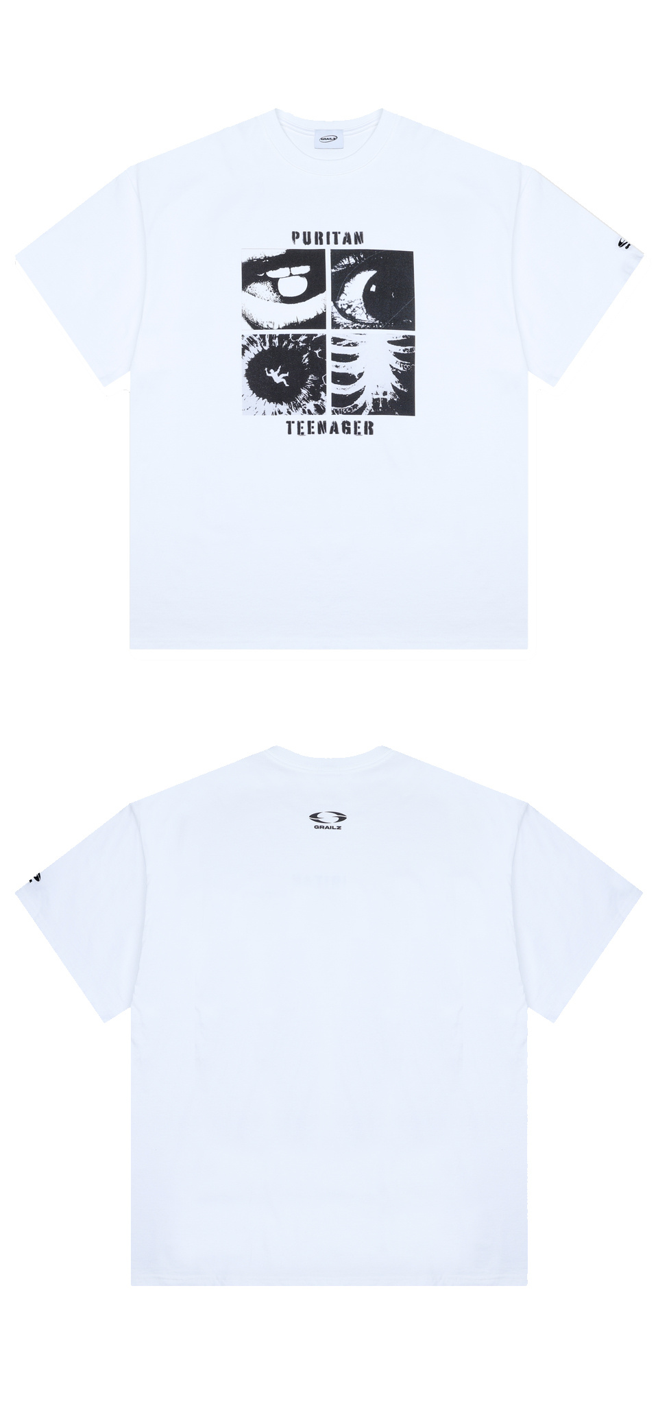 ★GRAILZ★ PURITAN TEENAGER T SHIRTS WHITE GRAILZ - Puritan Teenage T-shirt | HBX - Globally Curated