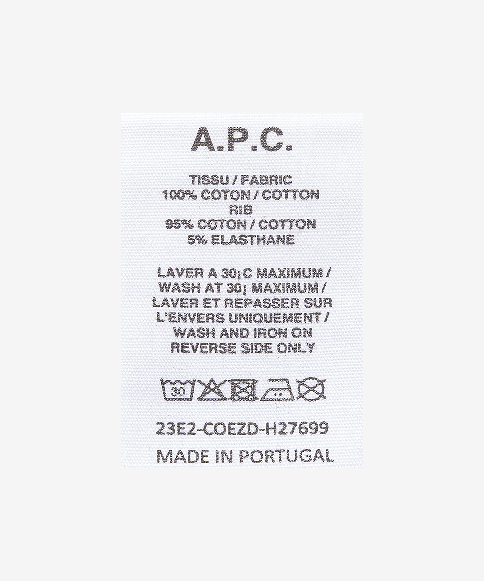 MUSINSA公式 | A.P.C. Rider Sweatshirt - Fail Pink