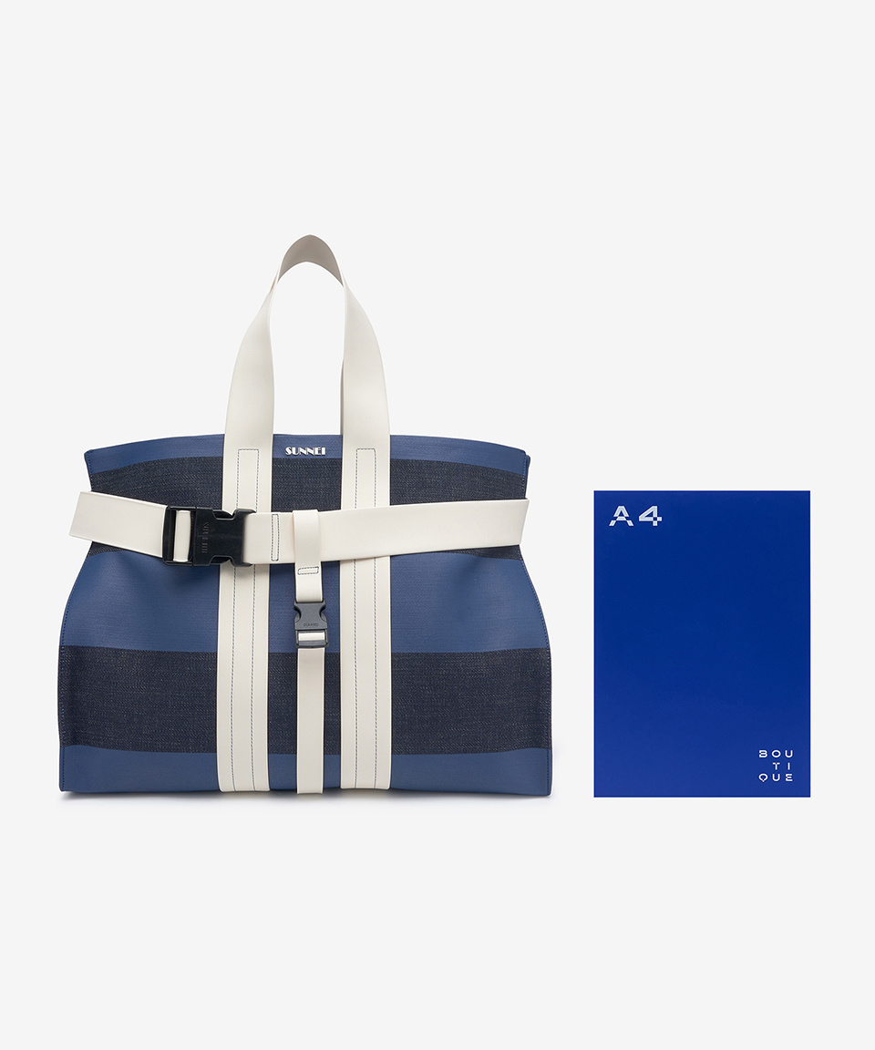 ★SUNNEI★ Parallepipedo Pudding Tote Bag Black CACCXBAG0067 MUSINSA | SUNNEI Parallepipedo Pudding Tote Bag - Multi Grey