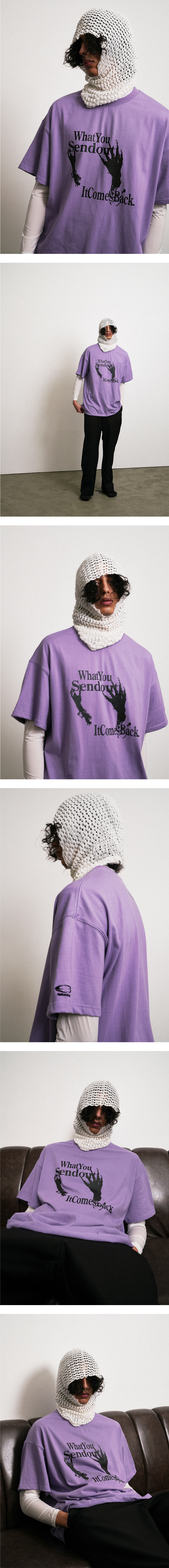 【GRAILZ】LIFE IS AN ECHO T-SHIRTS [PURPLE] GRAILZ - Life Is An Echo T-shirt | HBX - Globally Curated